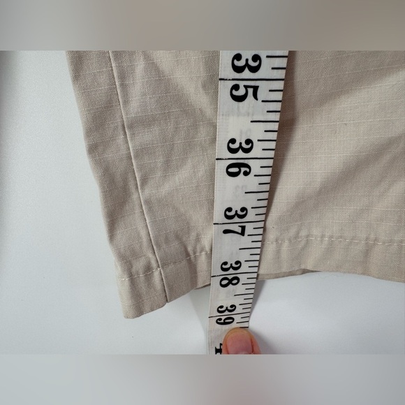 Vintage Banana Republic Cargo Military 31R Tan Pants - Picture 5 of 6